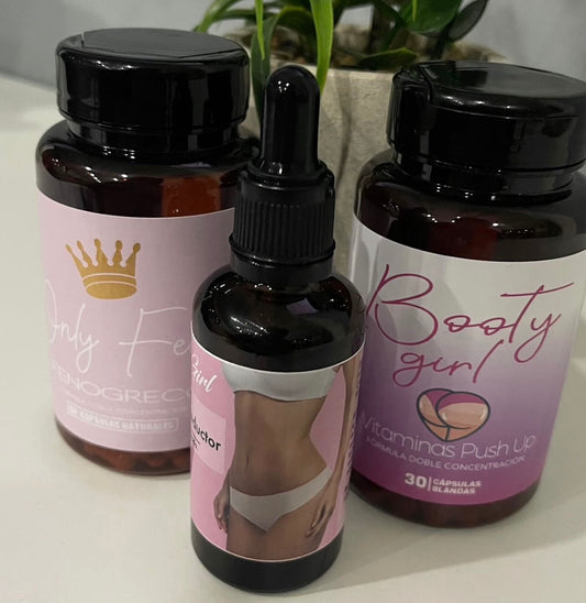 15 días vitaminas push up 1 mes de onlyfeno 1 aceite reductor de abdomen